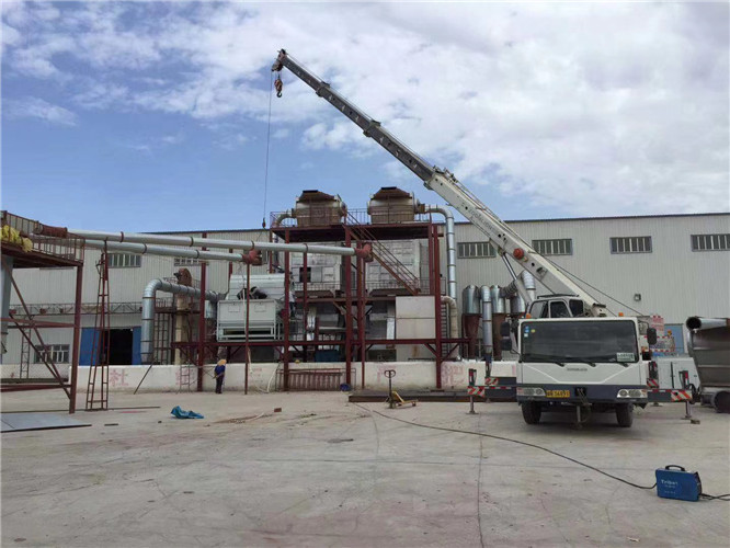 安福县“手脚齐动”—— 吊车的 “协同作业” 技术